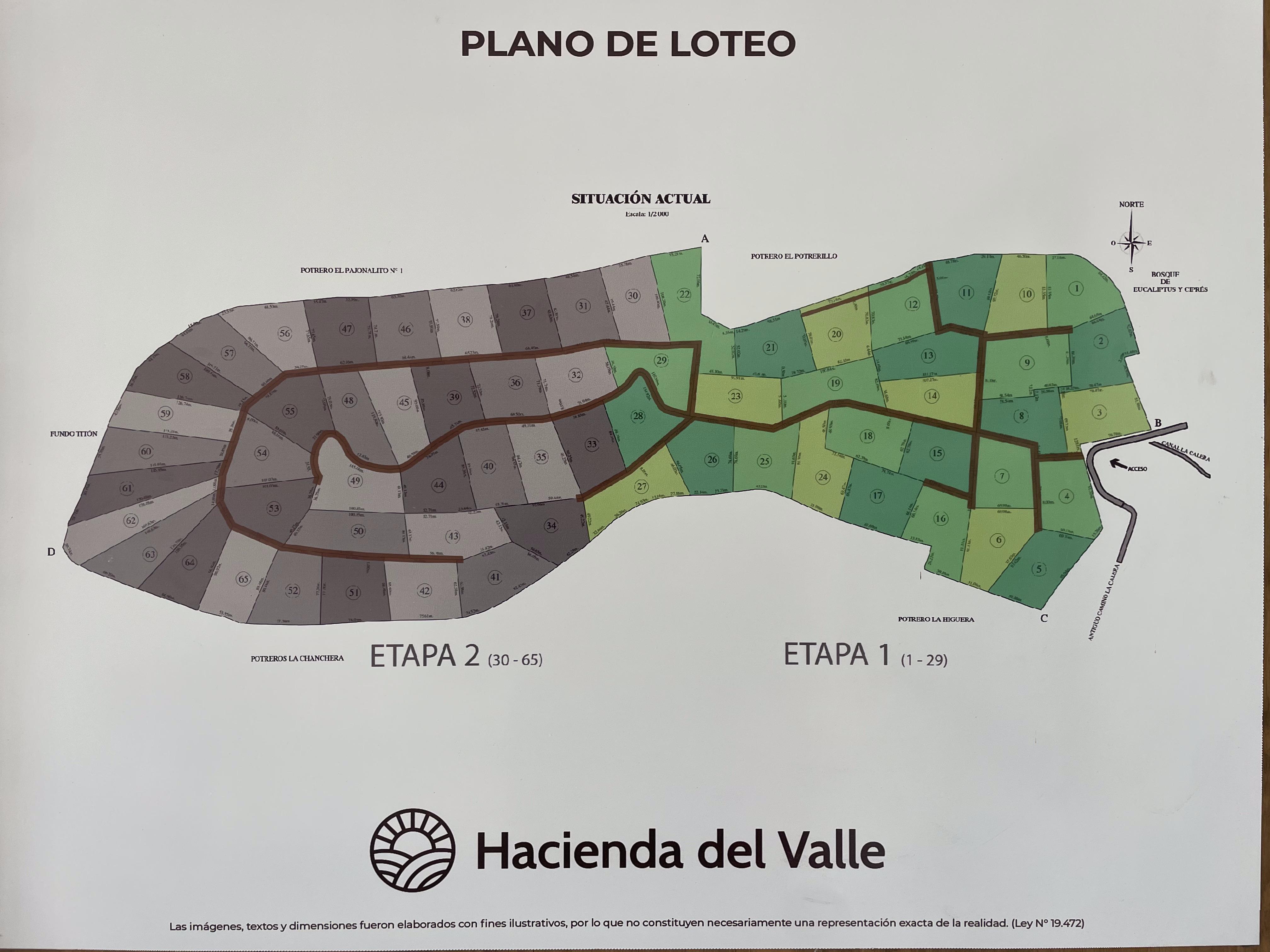 Plano Proyecto Hacienda del Valle